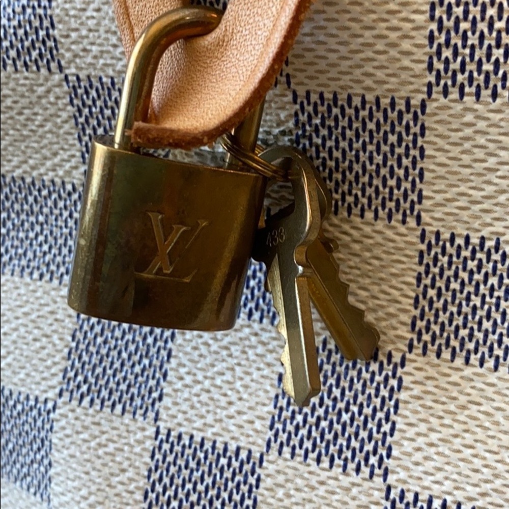 Louis Vuitton Speedy 30 Damier Azur - Picture 6 of 16